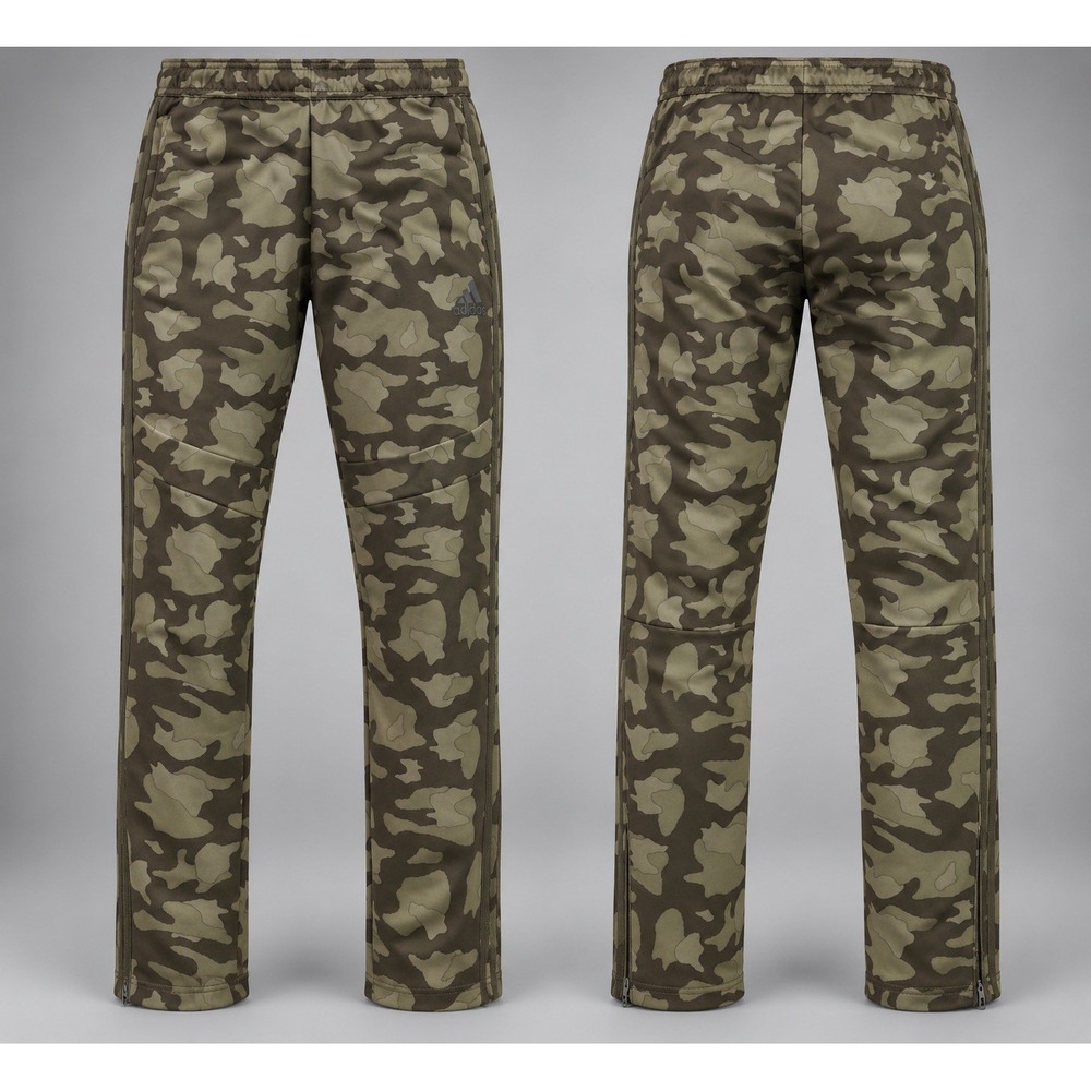 Adidas Tiro All Over Print Branch Camo Track Pants Women's Size Small